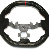 Biggs Motoring Gtr steering wheel carbon fiber Flat bottom..