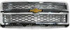 2014-2015 Chevy Silverado LTZ Front Bumper Mesh Chrome Grille