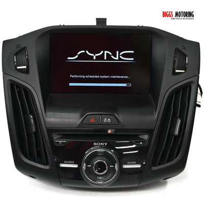 2012-2015 Ford Focus Sony Radio Stereo Cd Mechanism W/ APIM Module DM5T-14F239-A