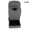 2002-2008 Dodge Ram Center Console Jump Seat W/ Storage Gray leather - BIGGSMOTORING.COM