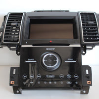 2013- 2016 FORD TAURUS RADIO FACE DISPLAY SCREEN CD MECHANISM PLAYER 3 PIECES