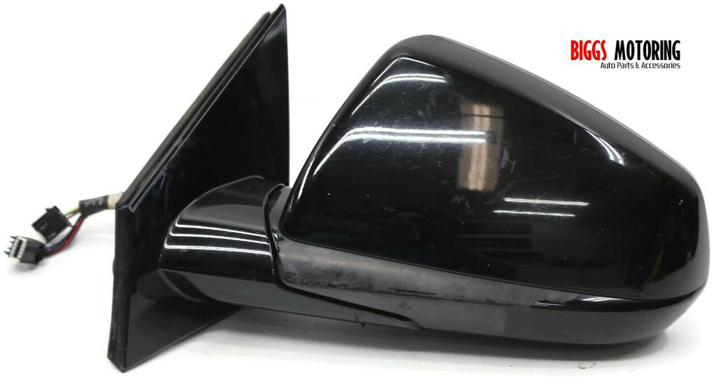 2010-2014 Cadillac SRX Driver Left Side Power Door Mirror Black