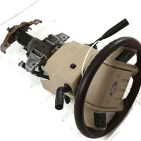 08-10  Ford Truck Super Duty F250 F350 Steering Column Tan Wheel King Ranch - BIGGSMOTORING.COM