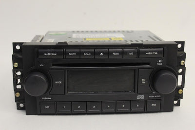 2004-2008 Chrysler Dodge Jeep Radio Stereo Cd Player - BIGGSMOTORING.COM