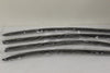 Gm Chevrolet Side Window Weather Deflector Vent Visor Front & Rear 4 Door Smoke