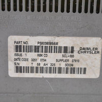 2002-2007 Dodge Ram Radio Stereo Single Disc Cd Player P5603859AM - BIGGSMOTORING.COM