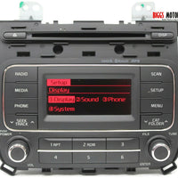 2014-2016 Kia Forte Radio Stereo Mp3 Cd Player 96170-A7171WK