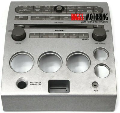 2004-2005 Nissan Armada Radio Face Control Panel 28098 7S215D - BIGGSMOTORING.COM