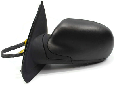 2002-2009 Chevy Trailblazer Driver Left Side Power Door Mirror Black 31509 - BIGGSMOTORING.COM