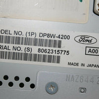 2009-2010 Lincoln MKS Navigation Information Display Screen DP8W-4200