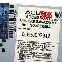 2003-2006 Acura MDX Trip Computer Information Display Screen 78200-53V-A220-M1 - BIGGSMOTORING.COM