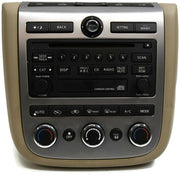 2006-2007 Nissan Murano Radio Cd Player Display Screen W/ Climate Control - BIGGSMOTORING.COM