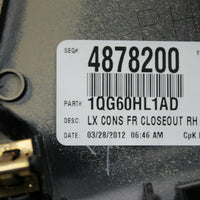 2011-2014 Chrysler 300 Center Console Right Side Trim Panel 1QG60HL1AG