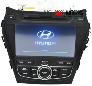 2013-2016 Hyundai Santa Fe Navigation Touch Screen Radio Cd Player 96560-4Z1004X