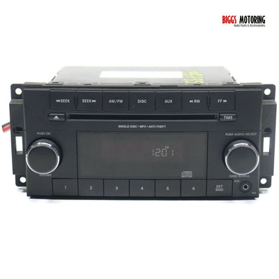 2012-2018 Dodge Grand Caravan Radio Stereo Cd Player P05091301AA