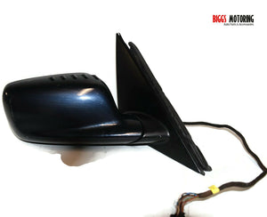 2002-2008 Bmw 750i Passenger Right Side Power Door Mirror Blue 34645 - BIGGSMOTORING.COM