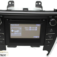 2015-2017 Toyota Camry 100614 Radio Touch Screen Cd Player 86140-06660