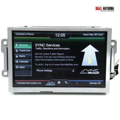 2011-2014 Ford Edge Radio Navigation Dash Display Screen BT4T-14F239-CR
