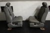 99-10 FORD F250 F350 FRONT JUMP SEATS GREY CLOTH 2005 RIGHT  & LEFT