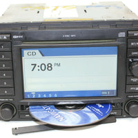 2003-2008 Dodge Durango Jeep REC Navigation Radio 6 Disc Cd Player P056038646AM - BIGGSMOTORING.COM