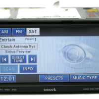 08-13 Chrysler Town & Country RBZ MyGig Screen Radio Cd Player P05064678AH HIGH - BIGGSMOTORING.COM