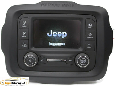 2015-2017 Jeep Renegade VP2 Multimedia Display Screen 07356372860 + Code