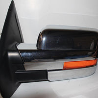 2011-2014 FORD F150 PICKUP DRIVER LEFT SIDE POWER DOOR MIRROR CHROME