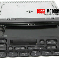 1998-2003 Ford F250 F350 Radio Stereo Cassette Cd Player YU3F-18C868-AA - BIGGSMOTORING.COM