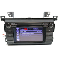 2013-2015 Toyota Rav4 100072 Radio Stereo Cd Player Display Screen  86140-0R020