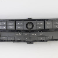 2004-2005 NISSAN MAXIMA  NAVIGATION RADIO STEREO CD CONTROL FACE PLATE - BIGGSMOTORING.COM