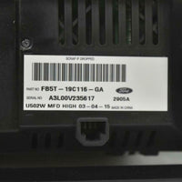 2015 Ford Explorer Information Display Screen  FB5T-19C116-GA
