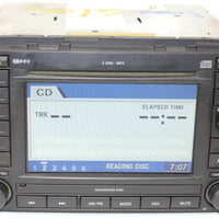 2003-2008 Dodge Durango Jeep REC Navigation Radio 6 Disc Cd Player P056038646AM - BIGGSMOTORING.COM