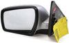 2010-2013 Kia Soul Driver Left Side Power Door Mirror Silver 32097