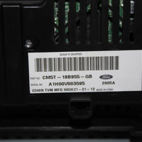 2012-2014 Ford Focus Radio Cd Mechanism Player Display Screen Cm5t-19c107-Hb