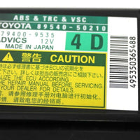 2007-2009 Lexus LS460 Stability Traction Skid Control Module 89540-50210