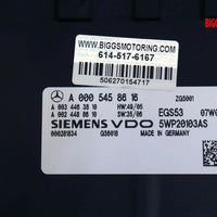 2007-2008 Mercedes Benz Dodge Sprinter Transmission Computer Module A0005458616