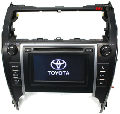 2012-2014 Toyota Camry 57012 Radio Touch Display Screen Cd Player 86140-06010