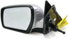 2010-2013 Kia Soul Driver Left Side Power Door Mirror Silver 31808