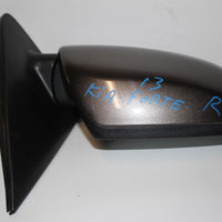 2013-2015 KIA FORTE PASSENGER SIDE POWER DOOR MIRROR BRONZE