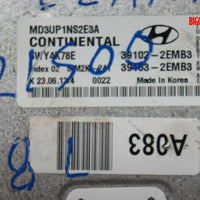 2011-2013 Hyundai Elantra ECU Engine Computer Module 39102-2EMB3