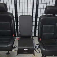 2014-2017 Silverado Sierra Oem Leather Seats Front & Rear Set Jump Seat Crew Cab