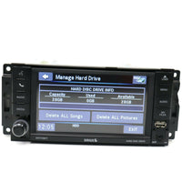 2013-2018 Chrysler Stadt & Land Rhb Mygig High Speed Navi Radio P05091331AF