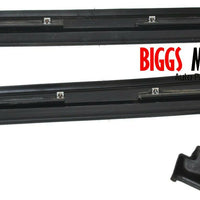 2007-2013 Chevy Avalanche Left & Right Rear Interior Gutter Guard Trims 15090198