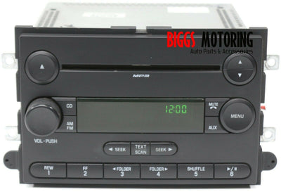 2006-2007 Ford Explorer Radio Stereo Cd Player 6L2T-18C869-AK - BIGGSMOTORING.COM
