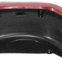 2007-2018 Jeep Wrangler Passenger Right Side Painted Rear Fender Flare Red
