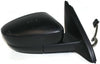 2011-2015 VW JETTA PASSENGER RIGHT SIDE POWER DOOR MIRROR BLACK