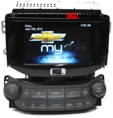 2013-2015 Chevy Malibu Cd Mechanism Player Display Screen Radio Set  22869142