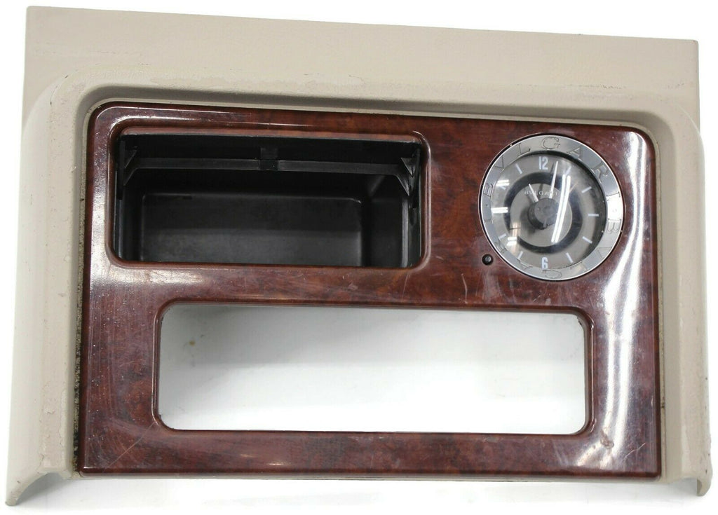 2003-2006 Cadillac Escalade Dash Bvlgari Clock Bezel 15087592 - BIGGSMOTORING.COM