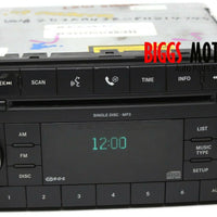 2008-2012 Chrysler Jeep Dodge RES Sirius Radio Stereo Cd Player P05064410AF