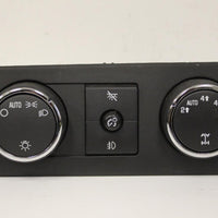 2007-2013 CHEVY TAHOE DASH HEADLIGHT SWITCH CONTROL 15926099C